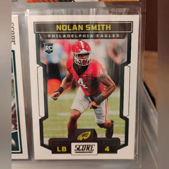 Philadelphia Eagles Assorted 9 Mint Cards - Picture 13 of 16